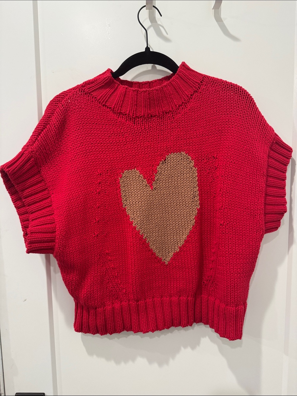 Anthropologie Red Heart Knit Sweater - Women - Picture 2 of 5